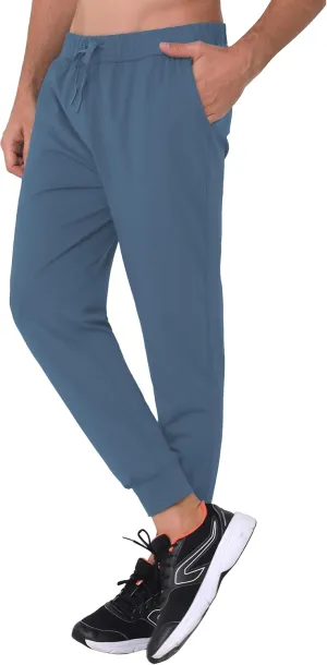 27" Inseam Athletic Jogger Pants for Short Men 7/8 Quick Dry Workout Tapered Stretch Sweatpants Casual