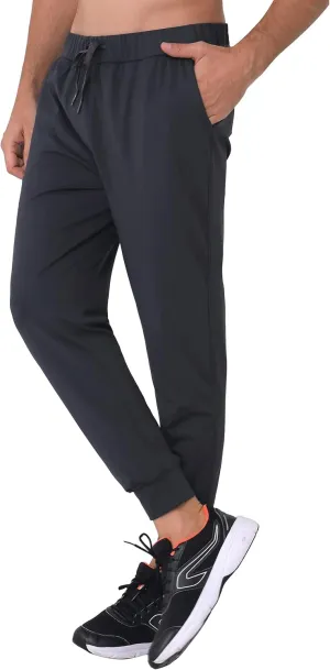 27" Inseam Athletic Jogger Pants for Short Men 7/8 Quick Dry Workout Tapered Stretch Sweatpants Casual
