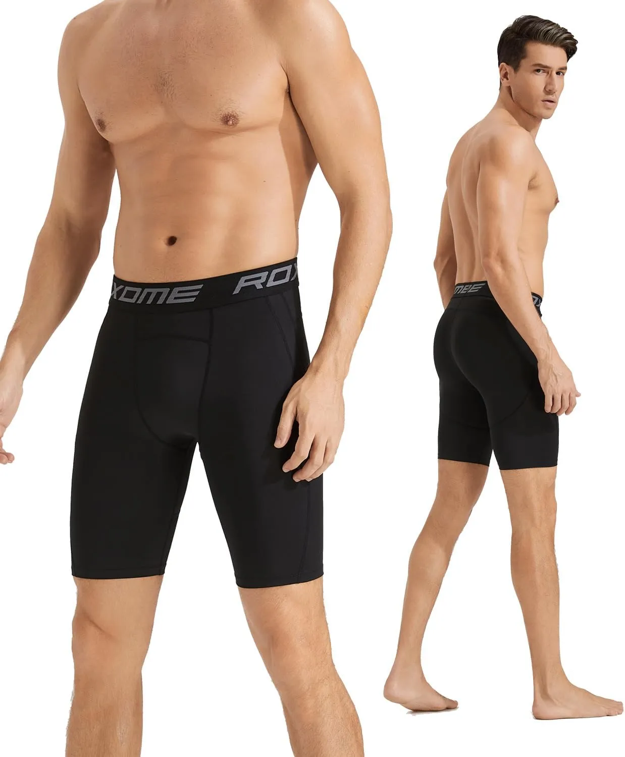 5 or 1 Pack Compression Shorts Men Spandex Sport Shorts Athletic Workout Running Tights Performance Underwear