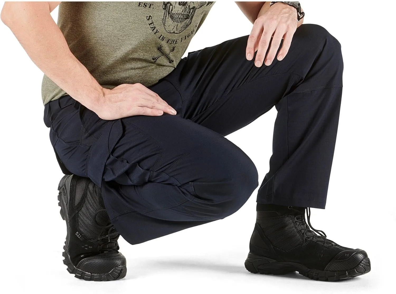 5.11 Tactical Stryke Pants for Men, Cargo Pockets Pant for Military & Law Enforcement, Style 74369ABR