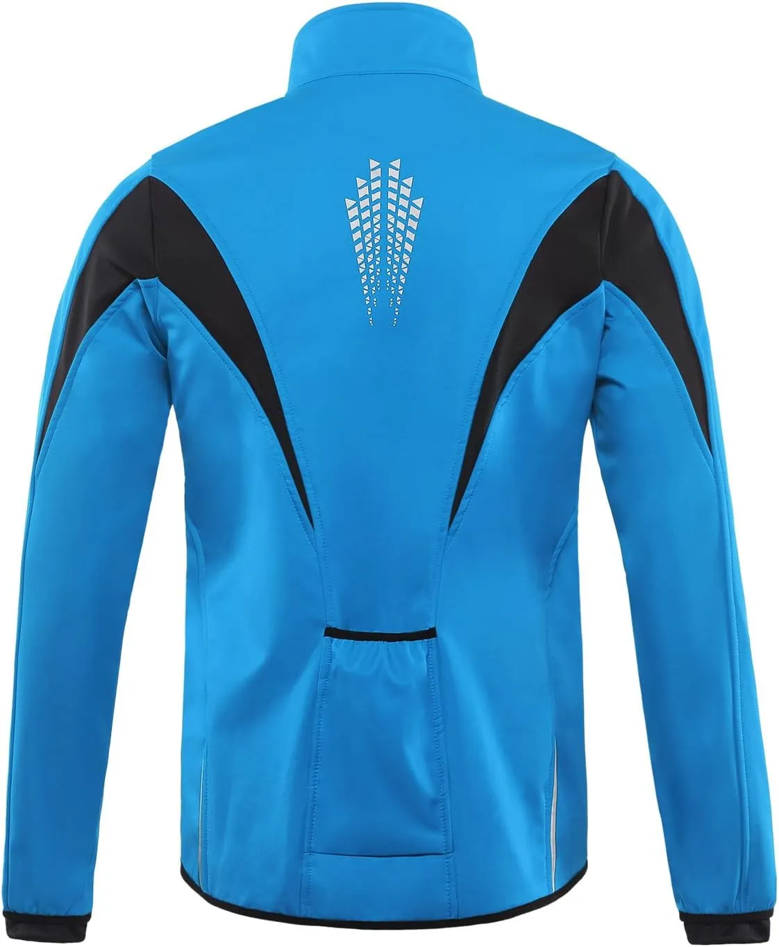 ARSUXEO Winter Warm UP Thermal Softshell Cycling Jacket Windproof Waterproof 15-k
