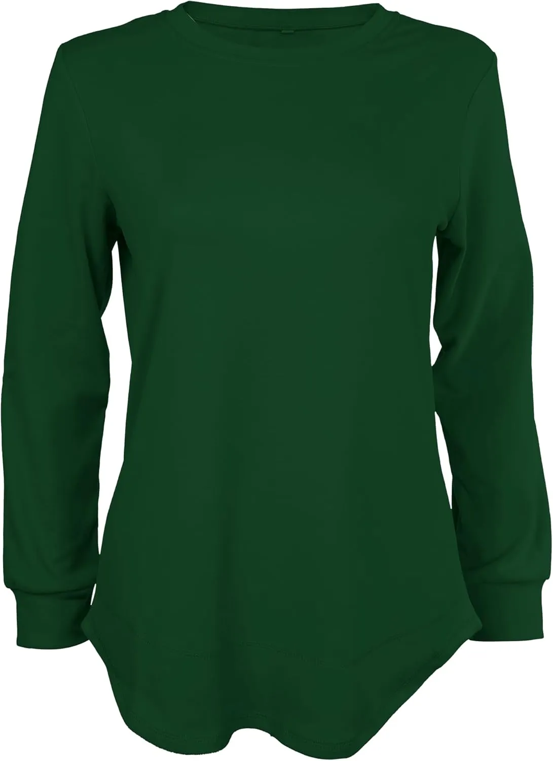 AURUZA Womens Sweatshirts Hoodies Fleece Crewneck Oversized Pullover Sweaters Casual Fall Clothes