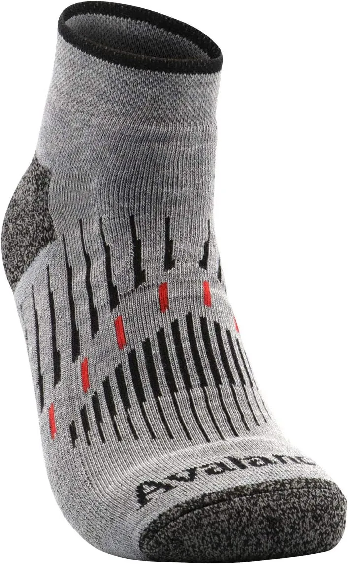 Avalanche Men's Smooth Glide Everyday Performance Low Cut Socks 2-Pack