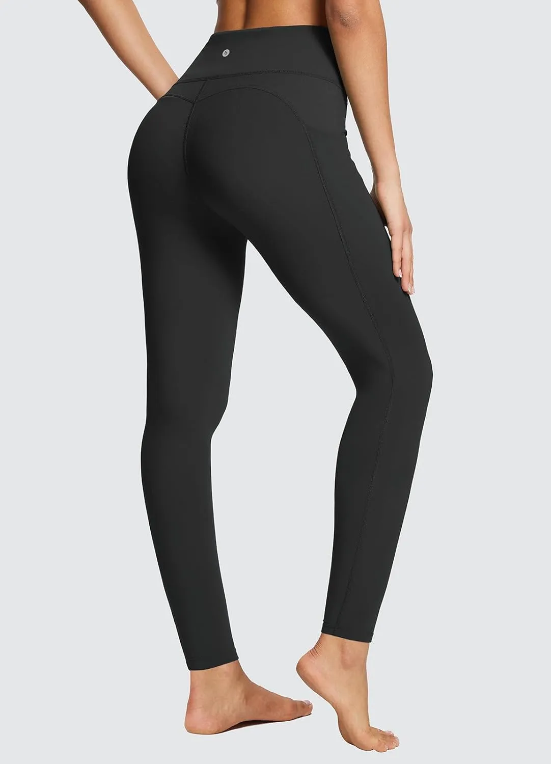 baleaf Women's Leggings with Pockets Tummy Control Workout High Waisted Athletic Running 7/8 Ultra Soft Gym Yoga Ankle Pants