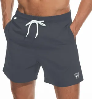 Beach Shorts Swim Trunks Quick Dry Men's Bathing Suit with Mesh Lining/Side Pockets