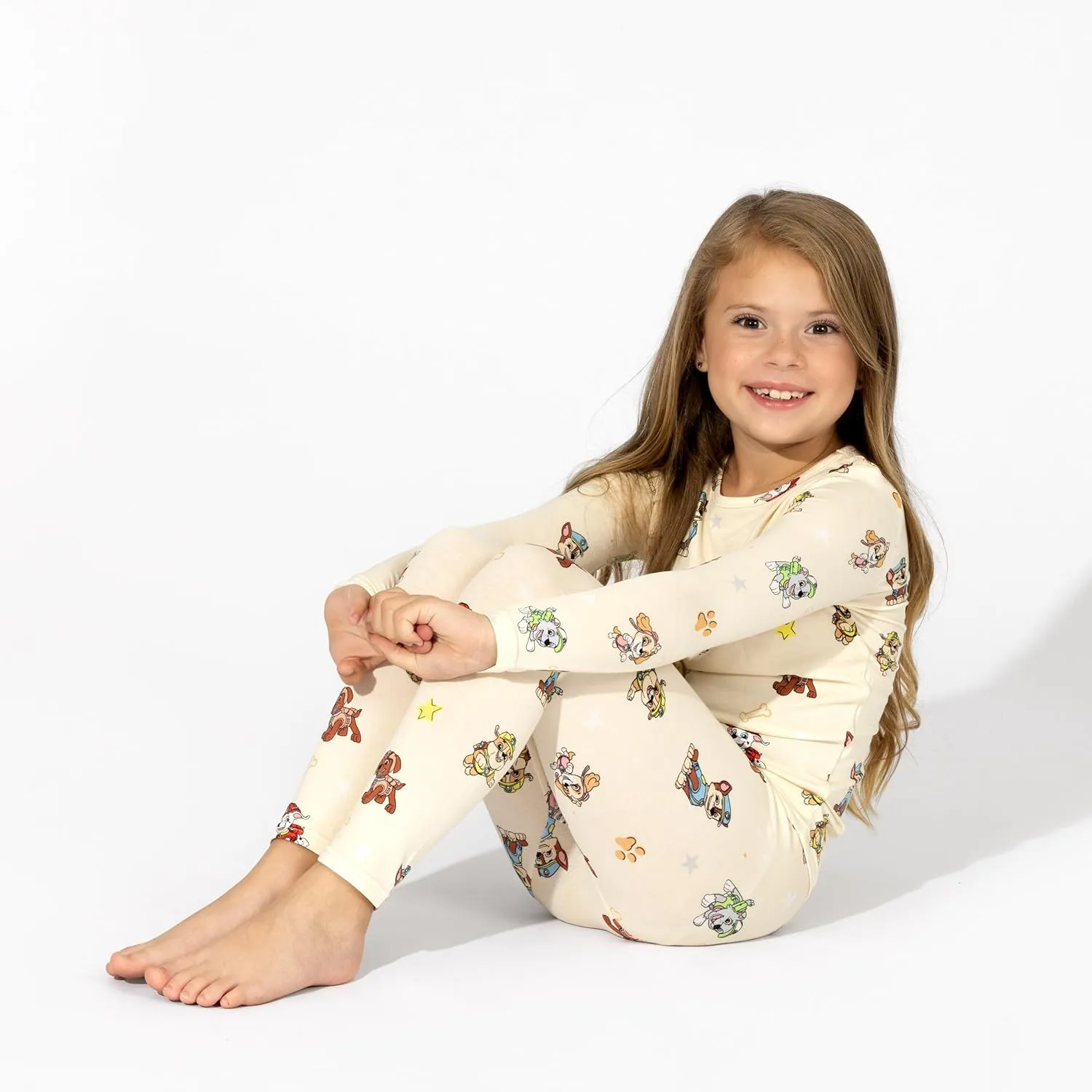 Bellabu Bear Paw Patrol Rayon from Bamboo Two-Piece Pajamas for Boys & Girls