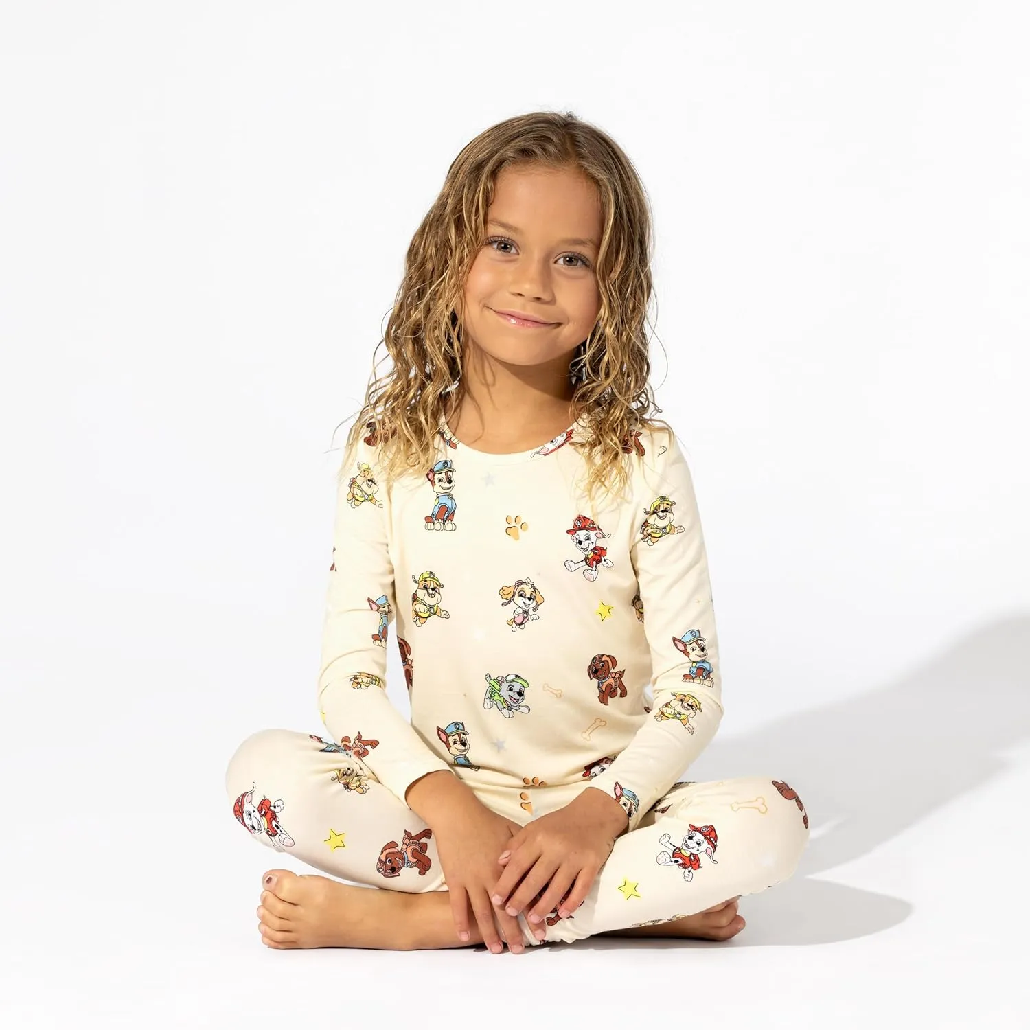 Bellabu Bear Paw Patrol Rayon from Bamboo Two-Piece Pajamas for Boys & Girls