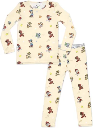 Bellabu Bear Paw Patrol Rayon from Bamboo Two-Piece Pajamas for Boys & Girls