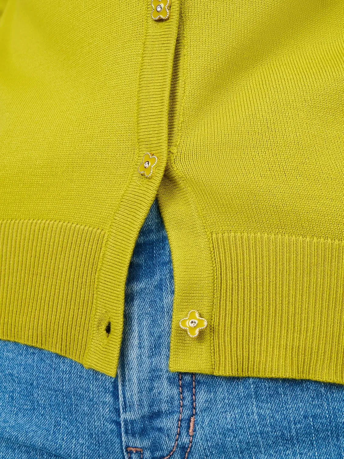 Cable & Gauge Novelty Button Cardigan