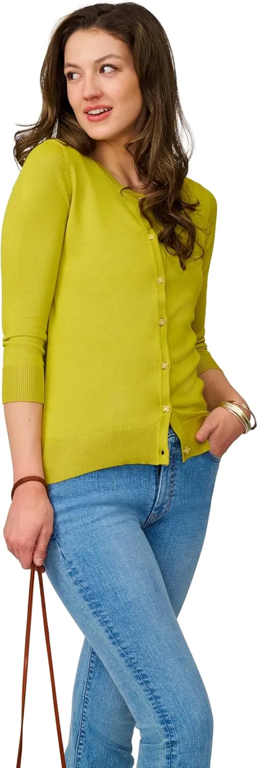 Cable & Gauge Novelty Button Cardigan
