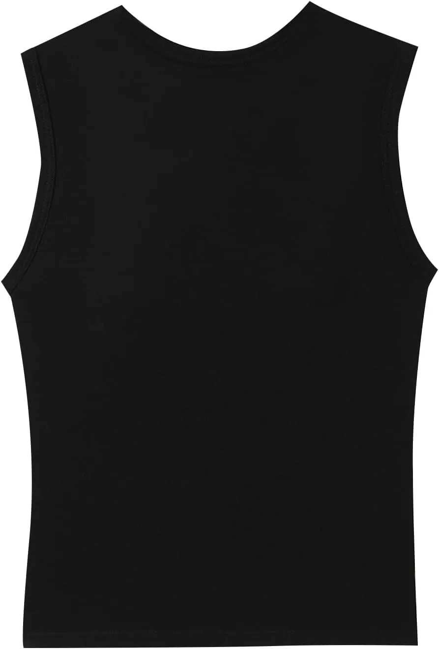 Camisole Tops for Women 2025 Summer Scoop Ncvk Spaghetti Strap Tank Top with Built in Bra Womens Sleeveless Shirts