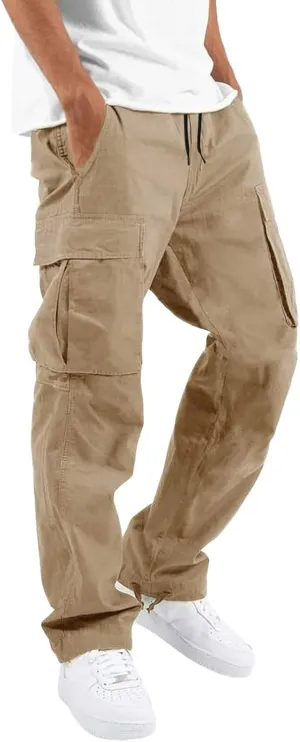 Cargo Pants for Men Relaxed Fit Work Hiking Ripstop Pants Cargo Pants for Men Work Casual Performance Series Comfort