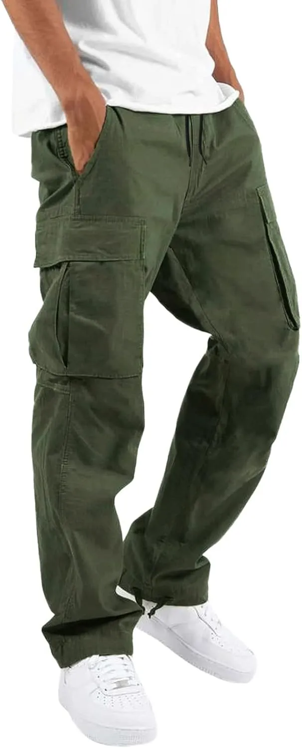 Cargo Pants for Men Relaxed Fit Work Hiking Ripstop Pants Cargo Pants for Men Work Casual Performance Series Comfort