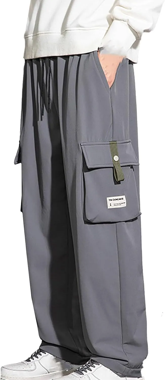 Cargo Pants Men Fleece Lined Pants Thermal Men Pants Casual Dress Man Causal Pants Mens Chinos Pants Regular Fit