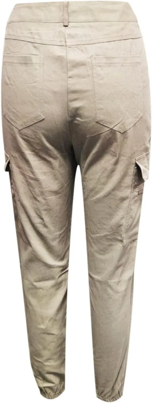 Cargo Pants Women Joggers Stretch Skinny Pants High Waisted Hiking Pants Tactical Pants Military Combat Cargo Pants