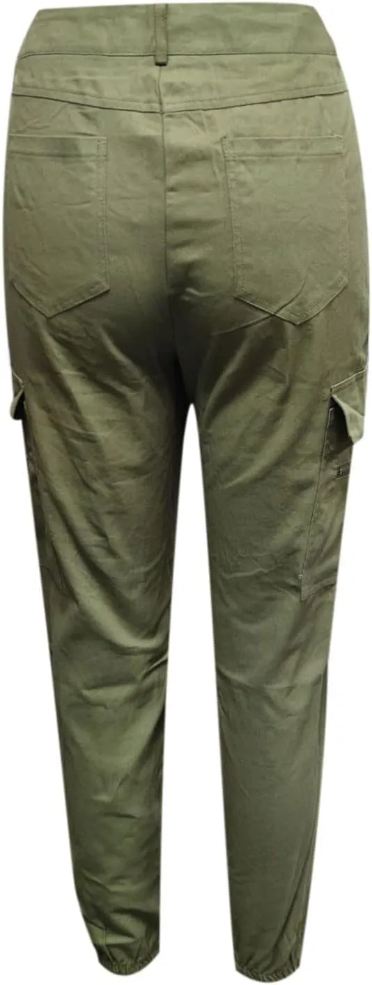Cargo Pants Women Joggers Stretch Skinny Pants High Waisted Hiking Pants Tactical Pants Military Combat Cargo Pants