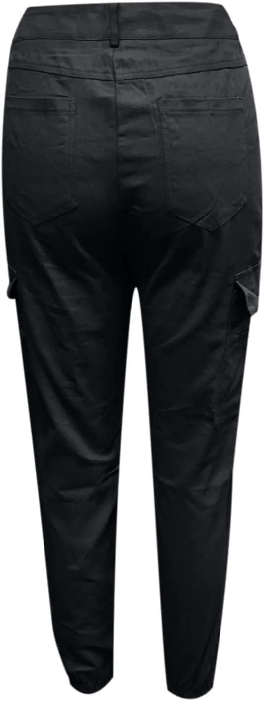 Cargo Pants Women Joggers Stretch Skinny Pants High Waisted Hiking Pants Tactical Pants Military Combat Cargo Pants