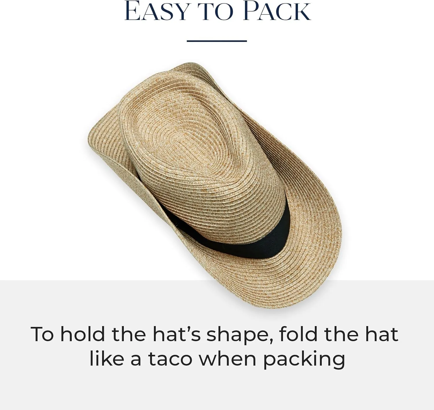 CARKELLA by Wallaroo Men’s Fairway Fedora – UPF 50 , UV Sun Protection, Packable and Adjustable Sizes – Classic Resort Style