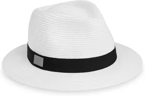 CARKELLA by Wallaroo Men’s Fairway Fedora – UPF 50 , UV Sun Protection, Packable and Adjustable Sizes – Classic Resort Style