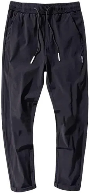 Casual Pants Men's Trend Straight Pants ice Silk Pants Small Leg Pants Trousers Men's Spring and Autumn Pants