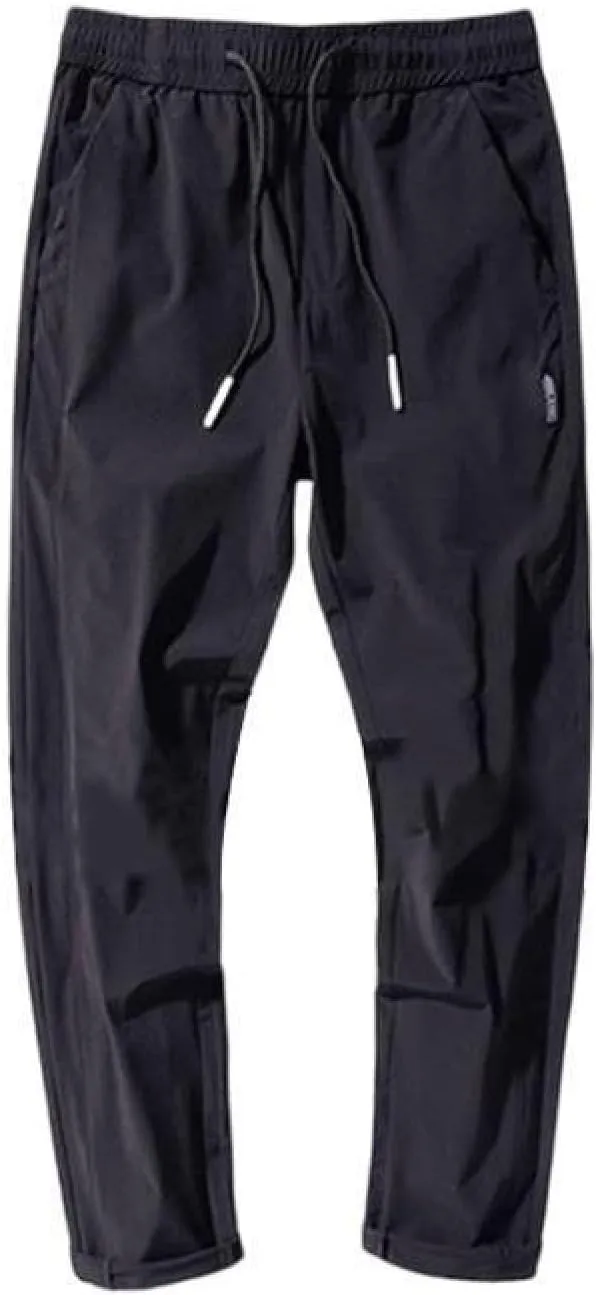 Casual Pants Men's Trend Straight Pants ice Silk Pants Small Leg Pants Trousers Men's Spring and Autumn Pants