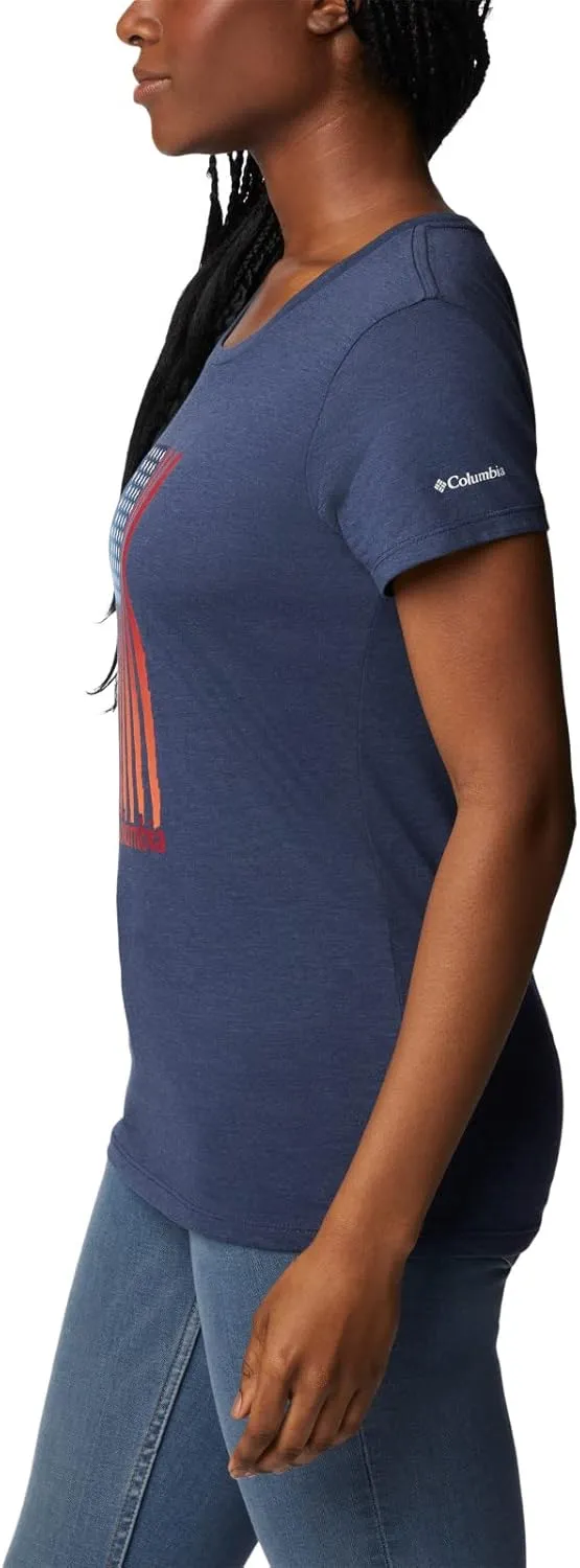 Columbia Women's Daisy Days Short Sleeve Graphic Tee