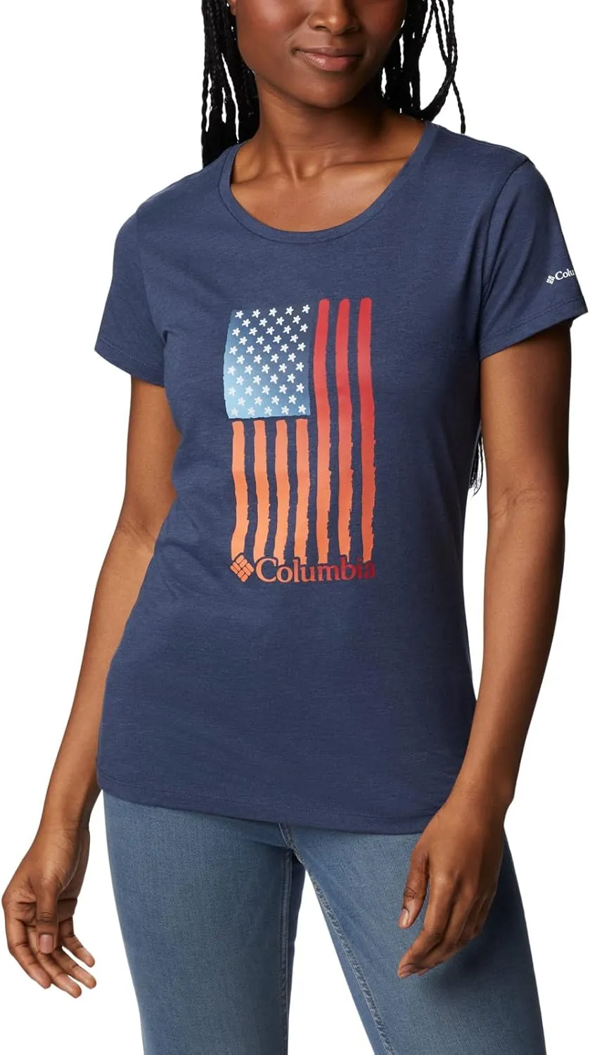 Columbia Women's Daisy Days Short Sleeve Graphic Tee