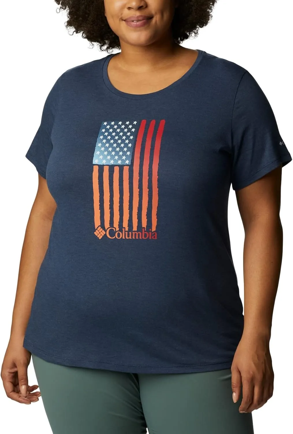Columbia Women's Daisy Days Short Sleeve Graphic Tee