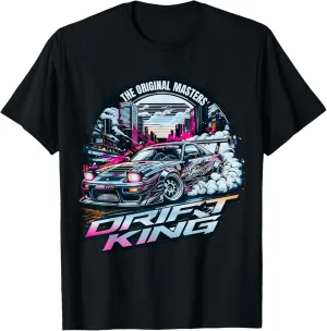 Cool Racing Vintage Japanese JDM Tokyo Japan Drift Race Car T-Shirt