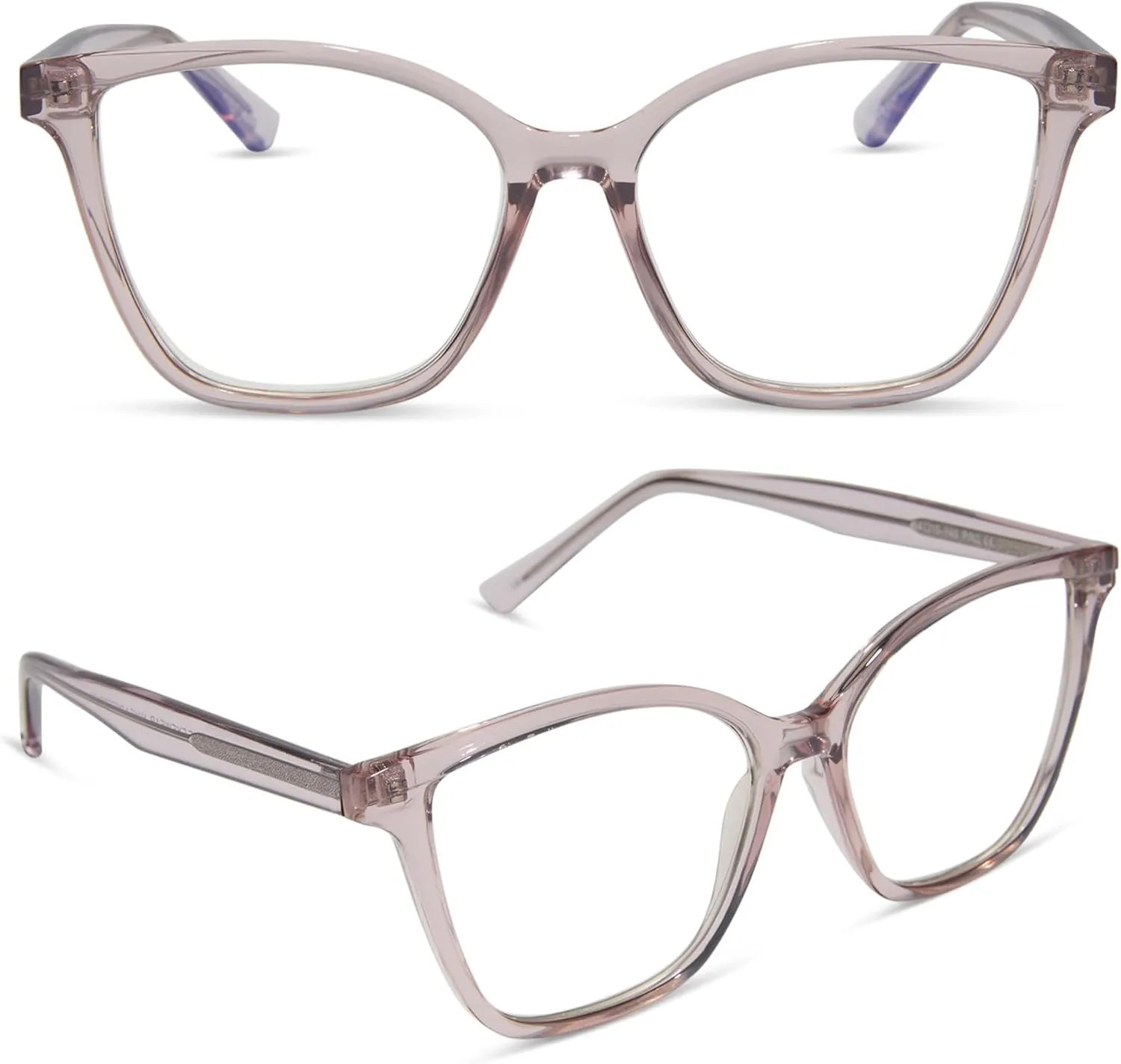 DIFF Reading glasses Leah blue light blocking, Lightweight Oversized Readers for Women