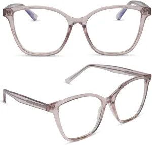 DIFF Reading glasses Leah blue light blocking, Lightweight Oversized Readers for Women