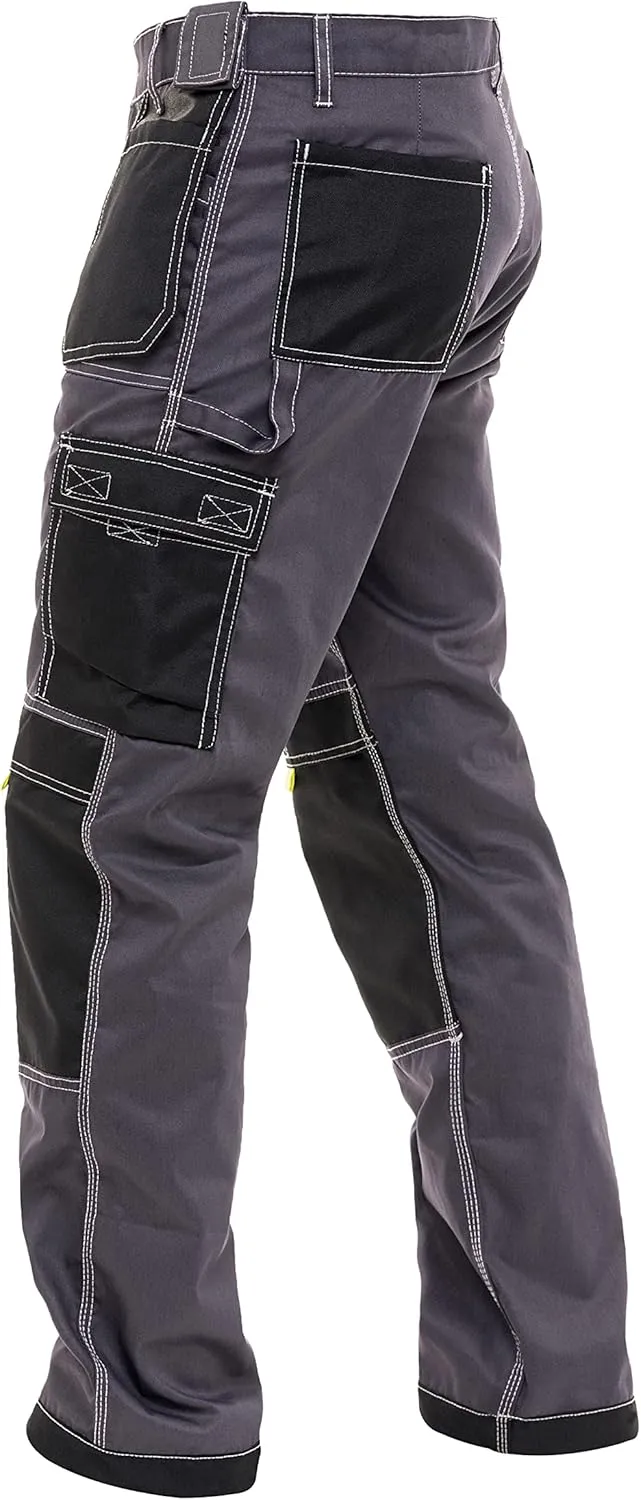 FASHIO FF Construction Pants for Men Cargo Tactical Work Pants with Knee Pad Pockets