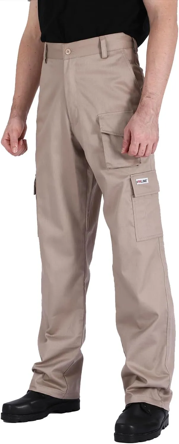 FR Pants for Men Cargo Pants for Men Welding Pants Flame Resistant Pants 7oz Multi-Pockets FR Pants