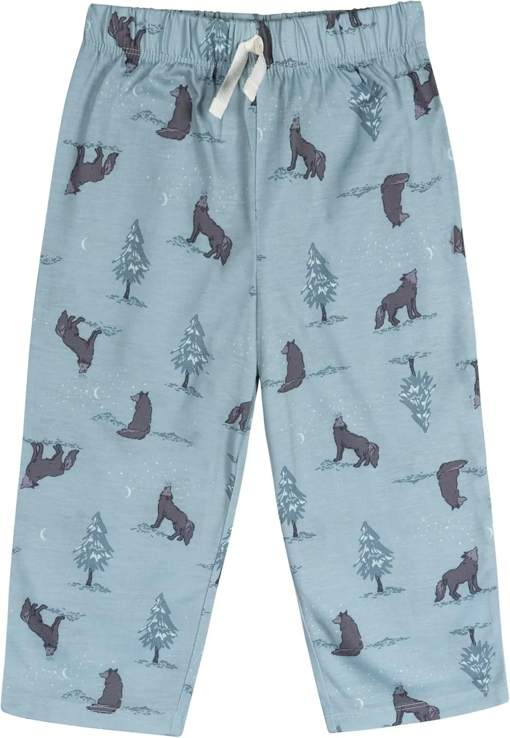 Gerber Baby Boys' 2-Piece Pajama Set (Flame Resistant Long-Sleeve Top   Bottom)