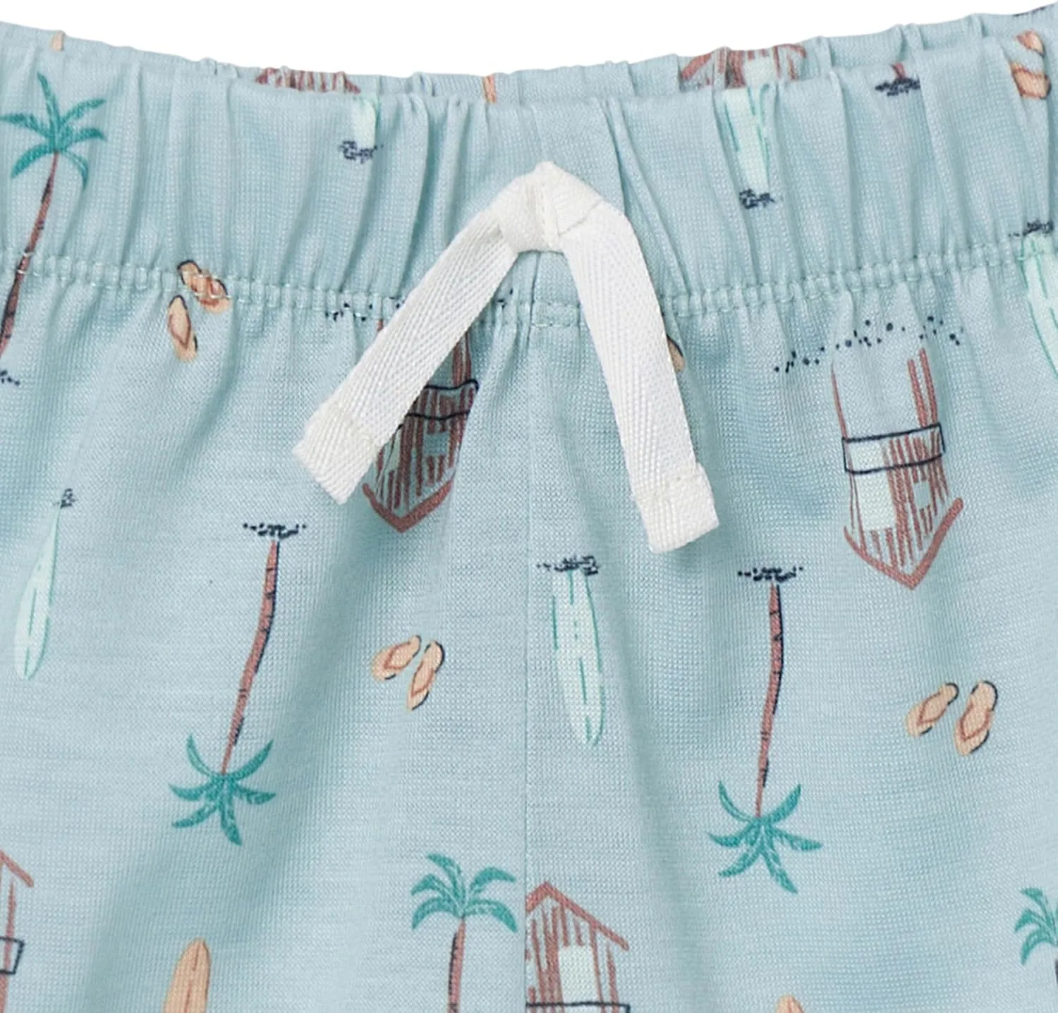 Gerber Baby Boys' 2-Piece Pajama Set Sleeve Top & Fleece Shorts
