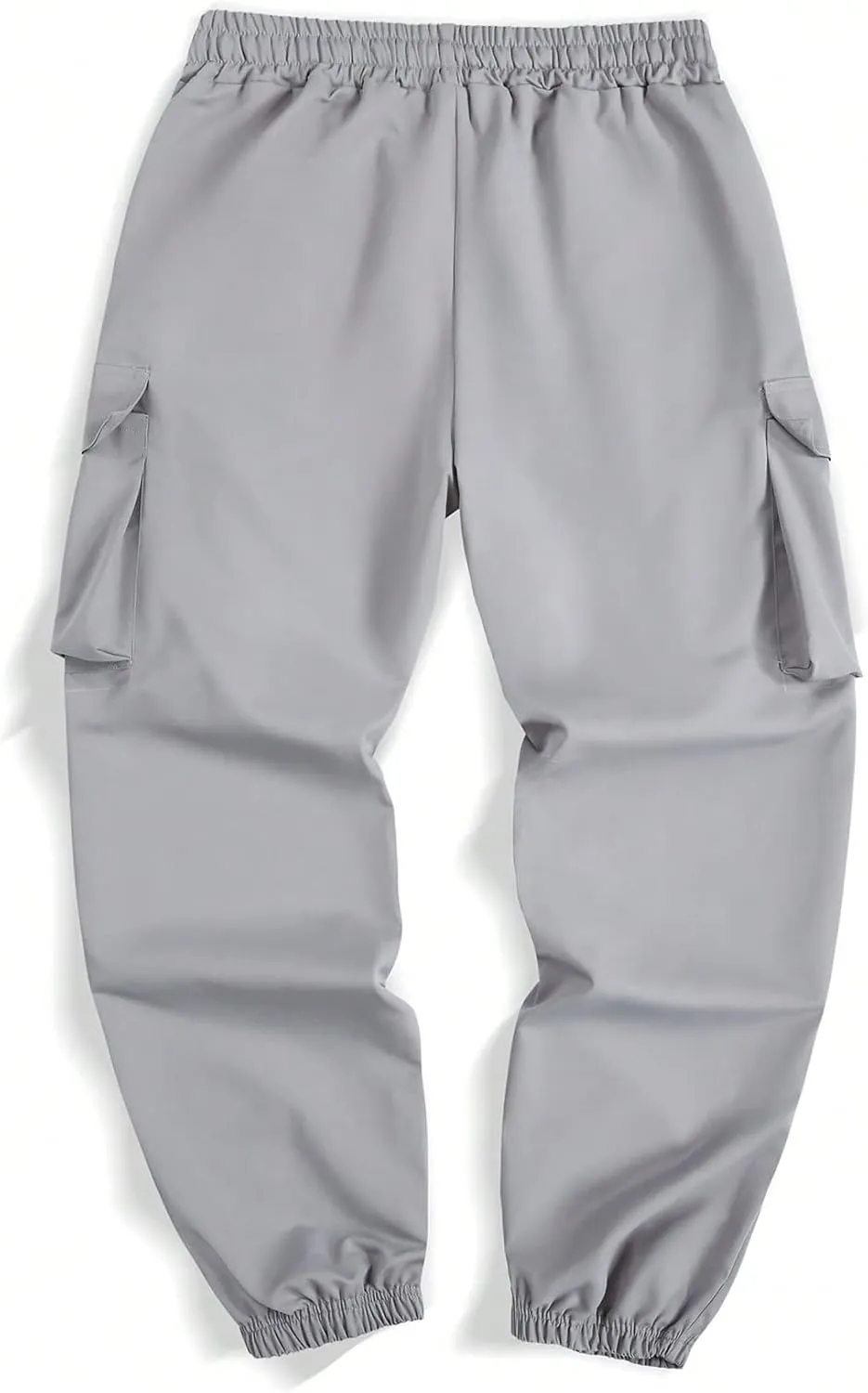 GORGLITTER Men's Japanese Pants Graphic Cargo Joggers Pants Stacked Sweatpants Y2K Streetwear