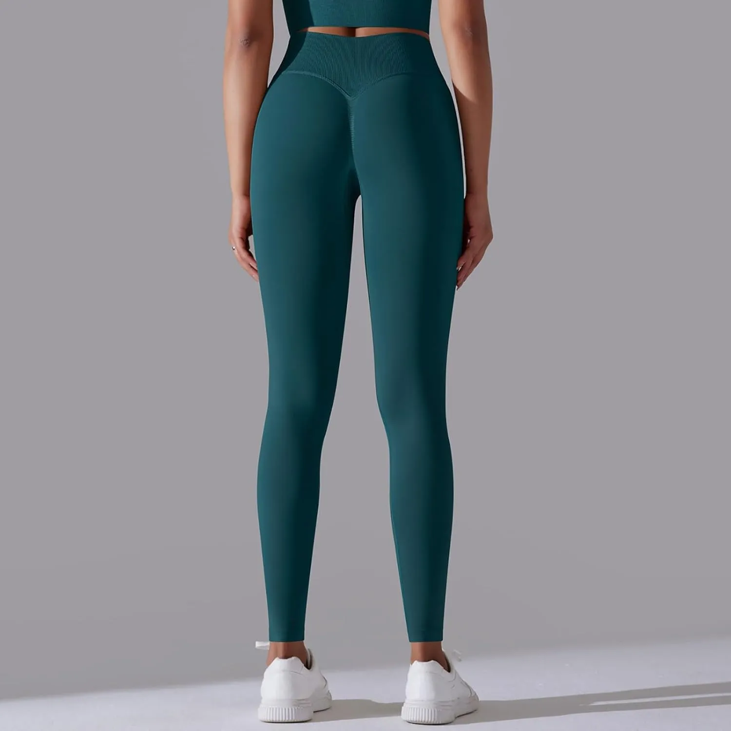 High Waisted Leggings for Women Smooth Soft Yoga Pants Stretchy Tummy Butt Lifting Tights Fashion Thermal Sweatpants