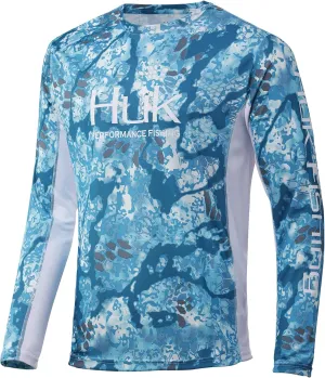 HUK Men's Icon X Camo Long Sleeve Performance Fishing Shirt