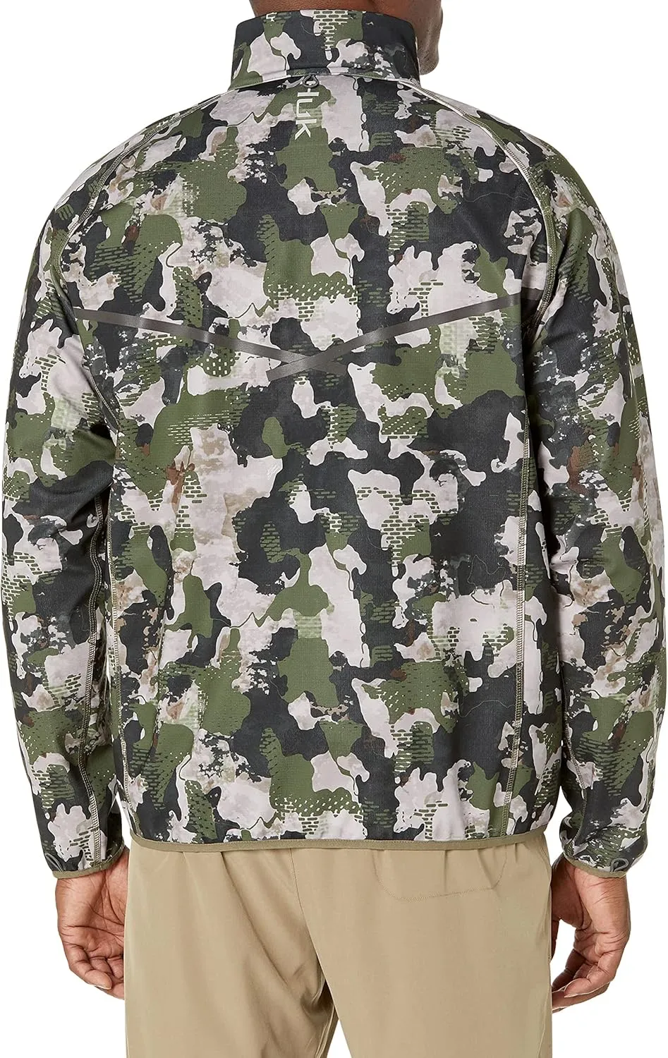HUK Men's Icon X Soft Shell Jacket | Windproof & Water Resistant Zip