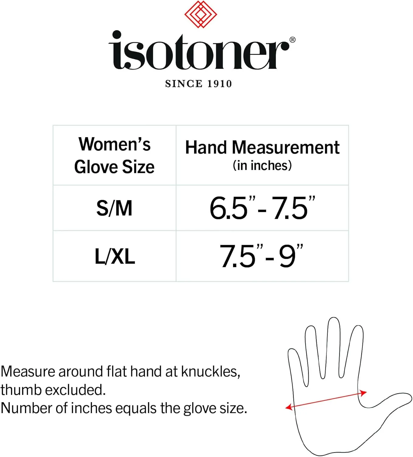isotoner Womens Recycled Sleekheat Stretch Chevron Quilted Smartdri Cold Weather Glove, Touchscreen CapableGloves