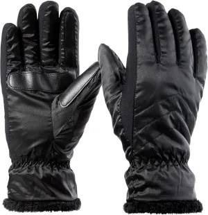 isotoner Womens Recycled Sleekheat Stretch Chevron Quilted Smartdri Cold Weather Glove, Touchscreen CapableGloves