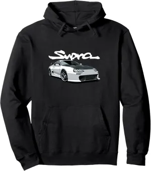 JDM MkIV Supra 2JZ Street Racing Drag Drift Pullover Hoodie