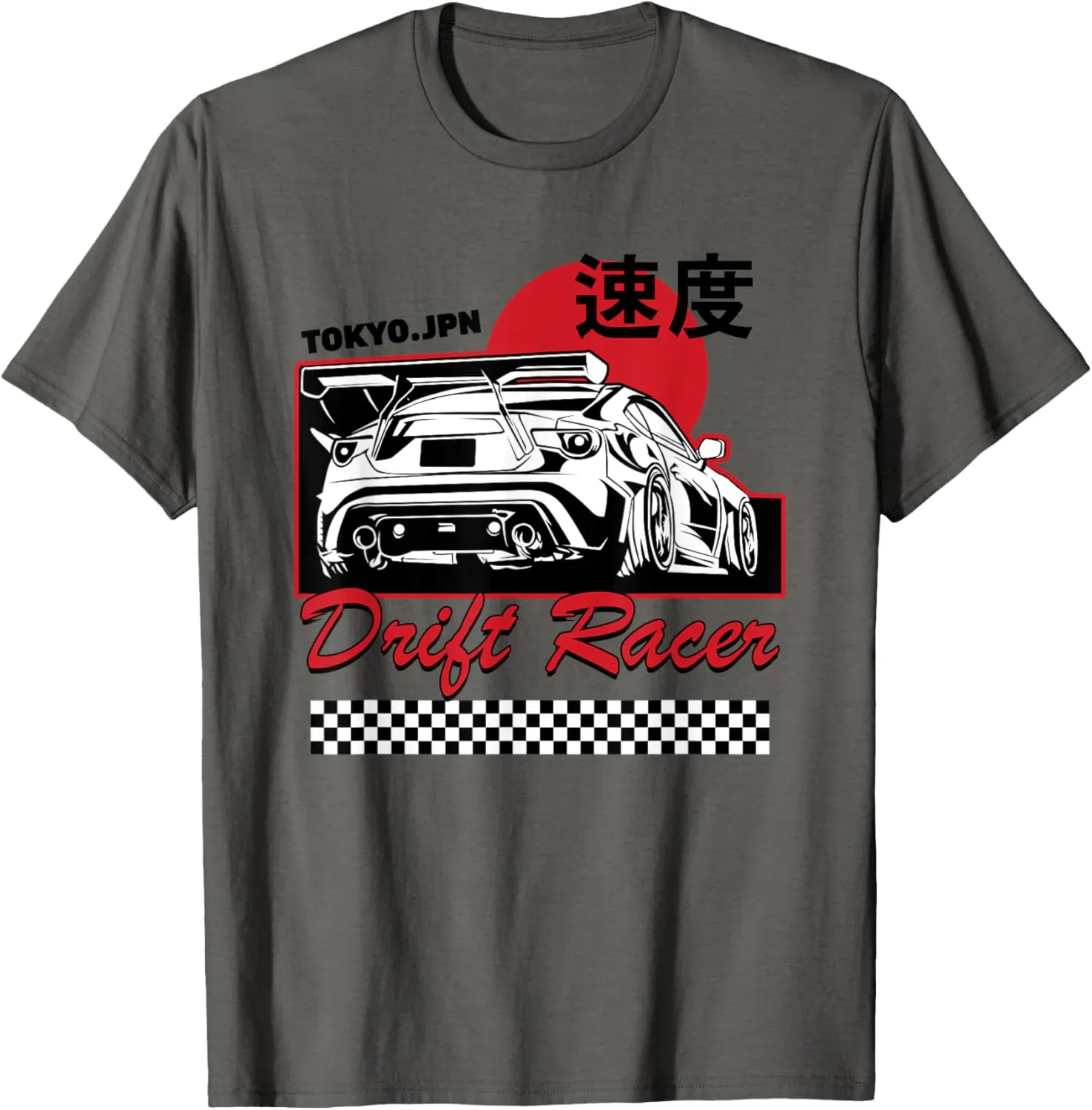 JDM Tokyo Japan Drift Race Car Tuning Retro Vintage Graphic T-Shirt