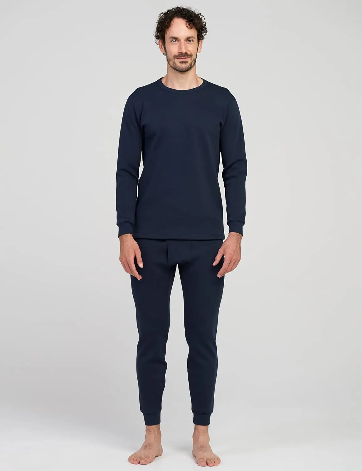 LAPASA Men's Ultra Heavyweight Thermal Underwear Set Extreme Cold Weather Base Layer Top Bottom Fleece Lined Long Johns M63
