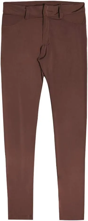 leesuo Men's Sexy Ice Silk Long Pants Super Smooth Skinny Leggings Sheer Tights Trousers