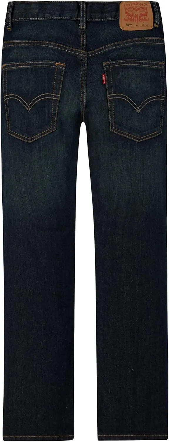 Levi's Boys' 505 Regular Fit Jeans