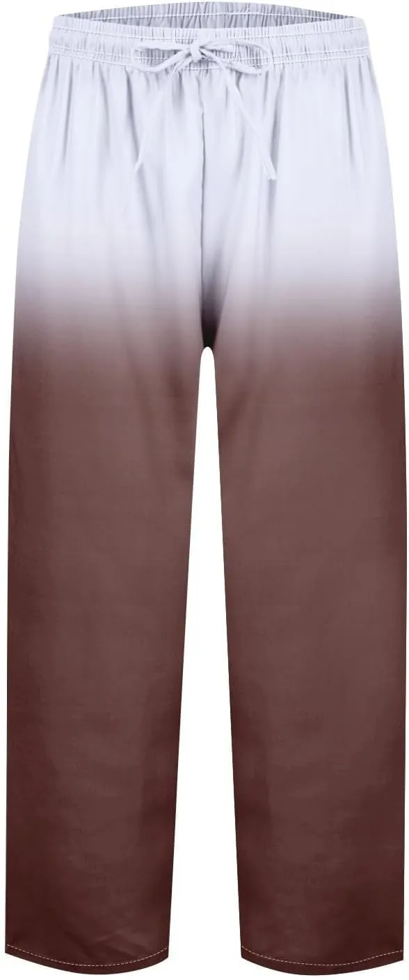 Linen Blend Pants for Women Drawstring Pants Linen Blend Pants for Women Linen Pants Women Beach Linen Pants Women