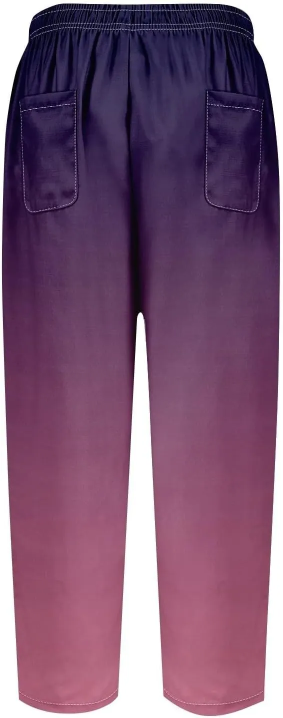 Linen Blend Pants for Women Drawstring Pants Linen Blend Pants for Women Linen Pants Women Beach Linen Pants Women
