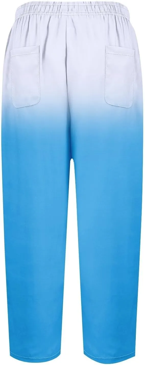 Linen Blend Pants for Women Drawstring Pants Linen Blend Pants for Women Linen Pants Women Beach Linen Pants Women
