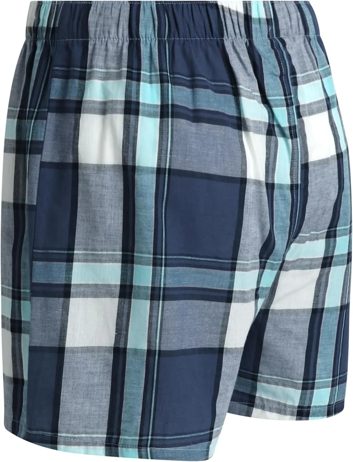 Lucky Brand Men's Boxer Shorts - 6 Pack Classic Cotton Woven Boxers for Men With Functional Fly, Relaxed Fit (Sizes: S-XXL)